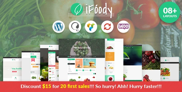 VG iFoody – Responsive WooCommerce WordPress Theme