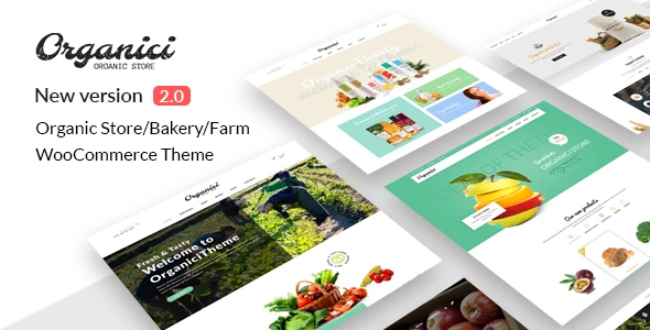 Organici – Organic Store & Bakery WooCommerce Theme