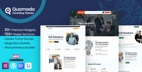 Quomodo – Business Consulting WordPress Theme