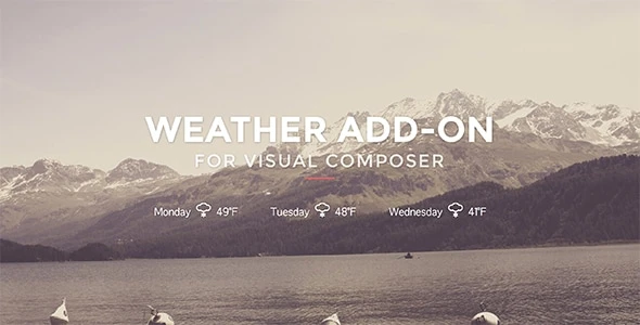 Weather for Visual Composer