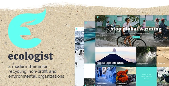 Ecologist – Environmental, Ecology and Recycling WordPress Theme