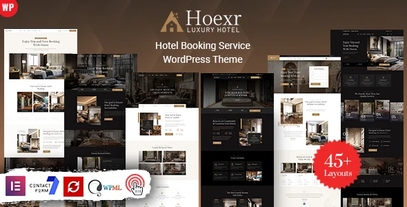 Hoexr – Hotel Booking WordPress Theme