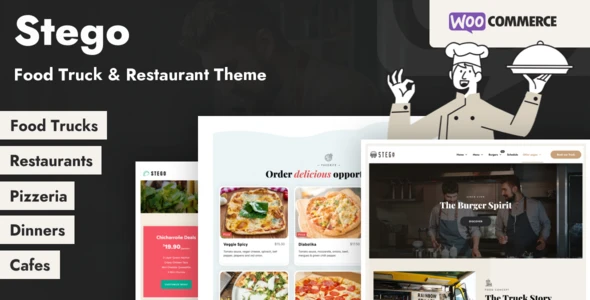 Stego – Food Truck & Restaurant Theme