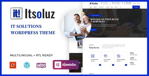 Itsoluz – IT Solutions WordPress Theme