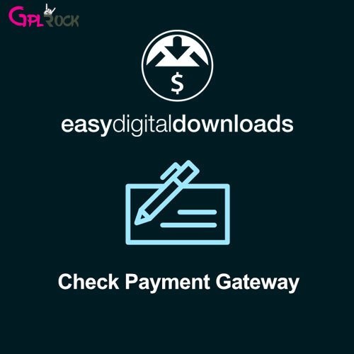 Easy Digital Downloads Check Payment Gateway