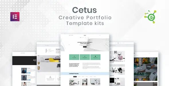 CETUS – Creative Portfolio Elementor Template Kit