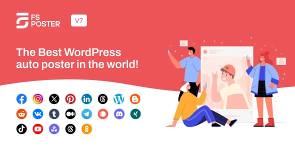 FS Poster – WordPress Social media Auto Poster & Scheduler [Facebook, Instagram, Twitter, Pinterest]