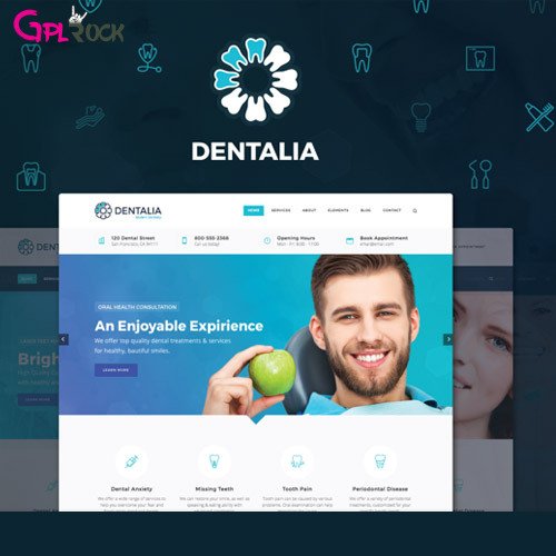 Dentalia | Dentist & Medical WordPress Theme
